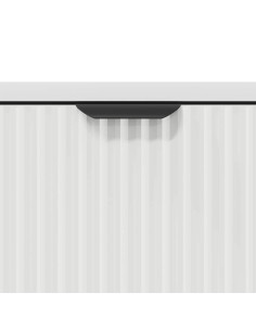 Credenza Bianco 69.5 x 33 x 82 cm Legno multistrato 2