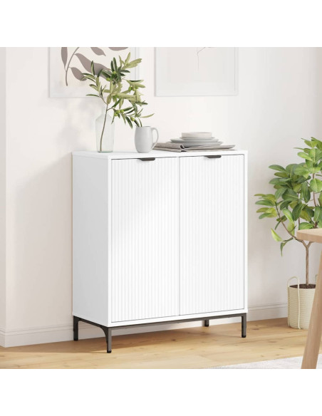 Credenza Bianco 69.5 x 33 x 82 cm Legno multistrato
