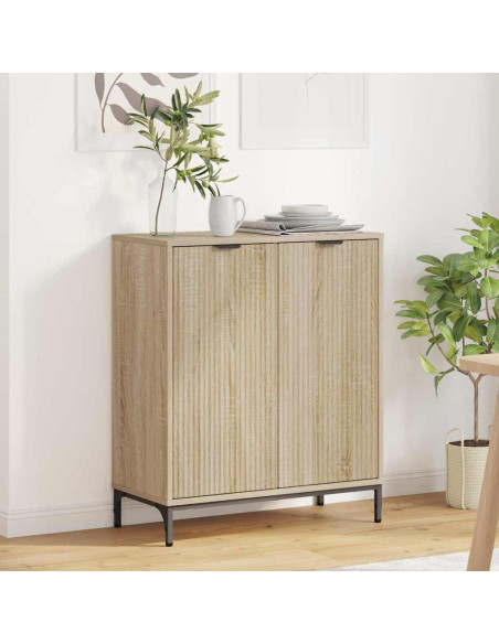 Credenza rovere sonoma 69.5 x 33 x 82 cm Legno multistrato
