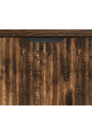 Credenza Rovere fumo 69.5 x 33 x 82 cm Legno multistrato