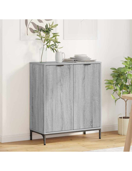 Credenza Grigio sonoma 69.5 x 33 x 82 cm Legno multistrato
