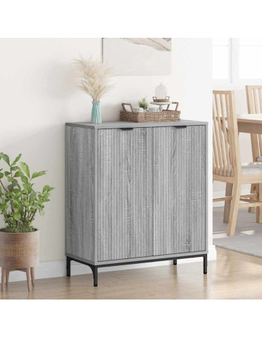 Credenza Grigio sonoma 69.5 x 33 x 82 cm Legno multistrato