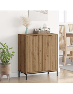 Credenza Rovere artigianale 69,5 x 33 x 82 cm Legno multistrato 2