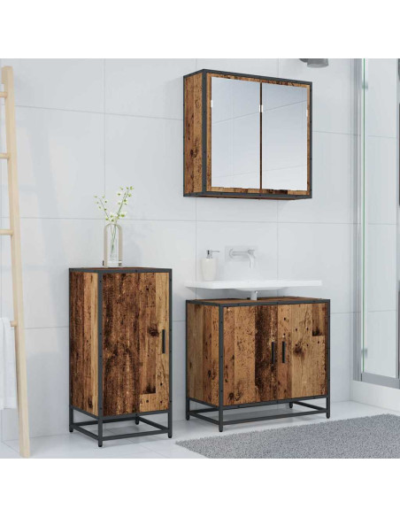 Credenza Legno vecchio 35 x 35.5 x 76 cm Legno multistrato