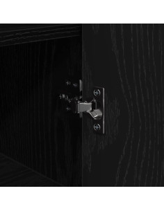 Credenza Rovere nero 35 x 35.5 x 76 cm Legno multistrato 2