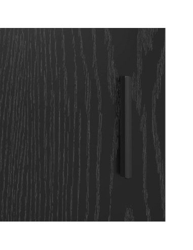 Credenza Rovere nero 35 x 35.5 x 76 cm Legno multistrato