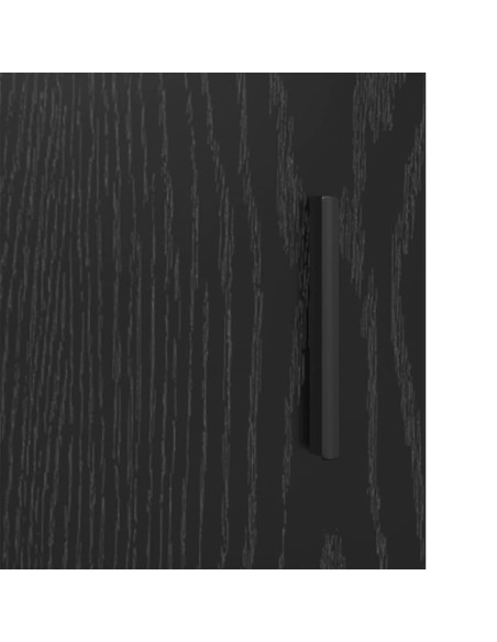 Credenza Rovere nero 35 x 35.5 x 76 cm Legno multistrato
