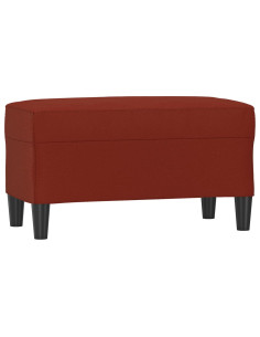 Panca Rosso Vino 70x35x41 cm in Similpelle 2
