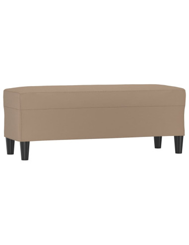 Panca Cappuccino 100x35x41 cm in Similpelle