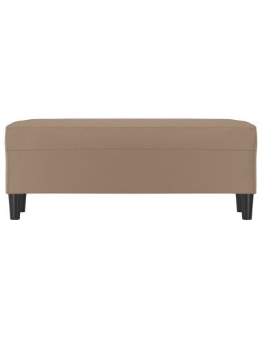 Panca Cappuccino 100x35x41 cm in Similpelle