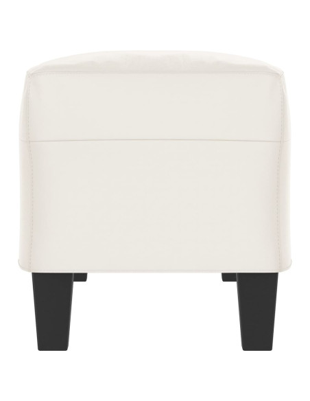 Panca beige 100x35x41 cm in Microfibra