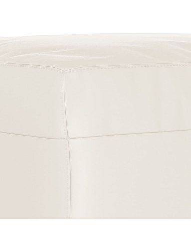 Panca beige 100x35x41 cm in Microfibra