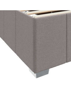 Struttura del letto con materasso Talpa 200 x 200 cm Tessuto 2