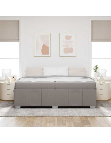 Struttura del letto con materasso Talpa 200 x 200 cm Tessuto