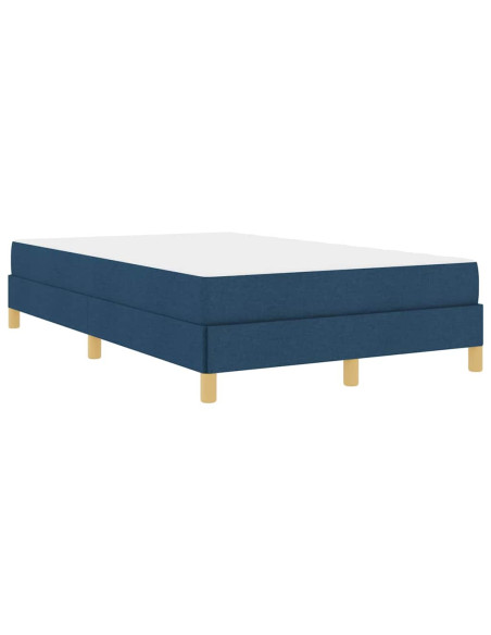 Letto a molle Blu e Marrone 120 x 190 cm