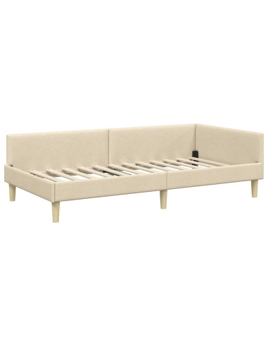 Cornice del letto ad angolo Altro Crema 90 x 190 cm