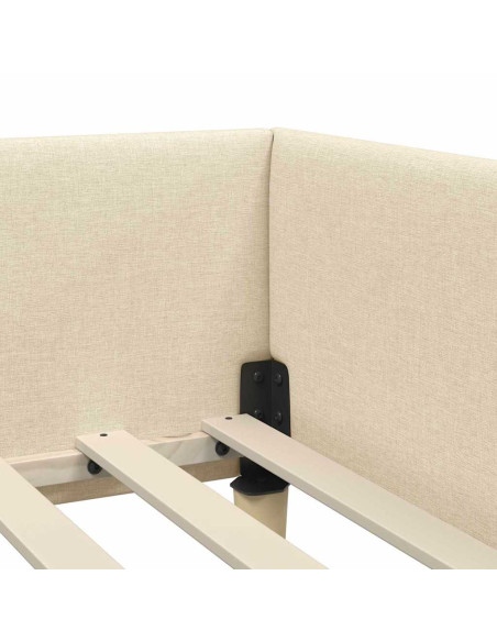 Cornice del letto ad angolo Altro Crema 90 x 200 cm