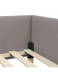 Cornice del letto ad angolo Altro Talpa 100 x 200 cm 2