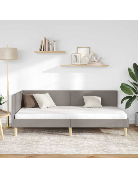 Cornice del letto ad angolo con testiera Talpa 90 cm x 190 cm