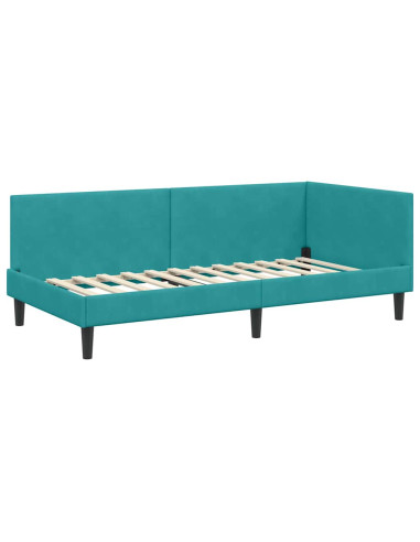 Cornice del letto ad angolo Altro Turchese 80 x 200 cm