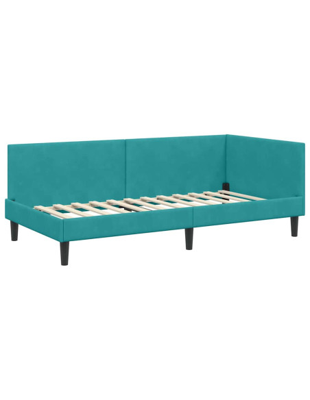 Cornice del letto ad angolo Altro Turchese 80 x 200 cm