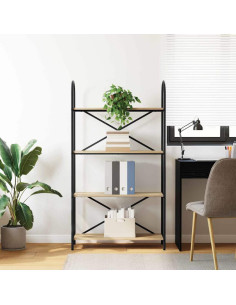 Libreria rovere sonoma 80 x 30 x 146 cm Legno multistrato