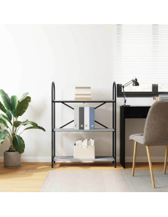 Libreria Grigio sonoma 80 x 30 x 109 cm Legno multistrato