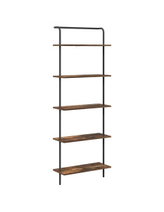 Libreria Rovere fumo 60 x 24 x 168 cm Legno multistrato