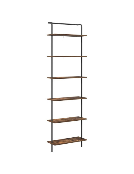 Libreria Rovere fumo 60 x 24 x 203 cm Legno multistrato