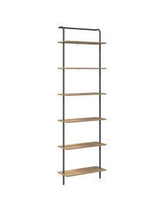 Libreria rovere artigianale 60 x 24 x 203 cm Legno multistrato