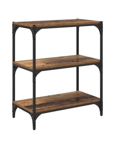 Armadio per Libri Legno vecchio 60 x 33 x 70,5 cm