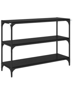 Armadio per Libri Rovere nero 40 x 33 x 70.5 cm