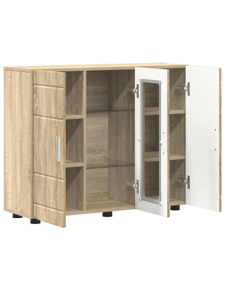 Credenza rovere sonoma 55.5 x 29 x 100 cm Legno multistrato