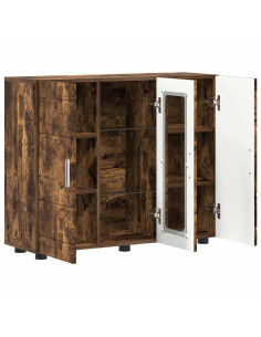 Credenza Rovere fumo 55.5 x 29 x 100 cm Legno multistrato