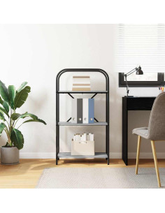 Libreria Grigio sonoma 60 x 30 x 109 cm Legno multistrato