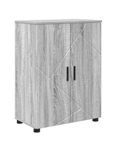 Set di mobili per il bagno 4 pcs Grigio sonoma 61 x 35 x 64 cm