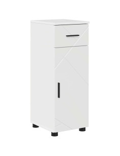 Set di mobili per il bagno 5 pcs Bianco lucido 30 x 35 x 192 cm