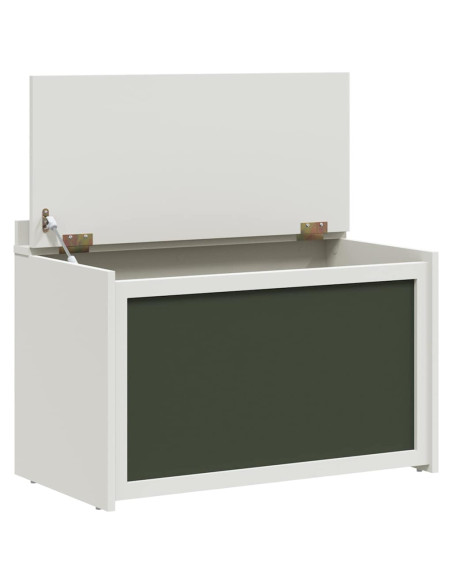 Scatola per Giocattoli Bianco 73 x 33 x 55 cm Legno multistrato