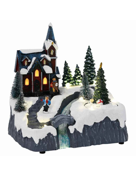 Villaggio di Natale Multicolore 20.5 x 17 x 21 cm Plastica