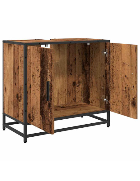 Armadio per Lavabo da Bagno Legno vecchio 65 x 33 x 60 cm