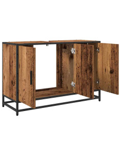 Armadio per Lavabo da Bagno Legno vecchio 90 x 33 x 60 cm