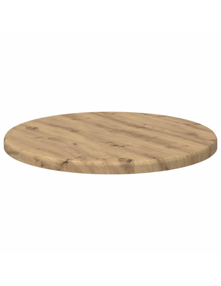 Piano del tavolo rovere artigianale 30 x 30 x 1.5 cm