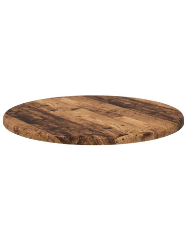 Piano del tavolo Legno vecchio Ø 40 x 1,5 cm Legno multistrato