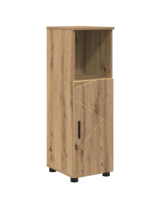 Set di mobili per il bagno con porta 5 pcs rovere artigianale
