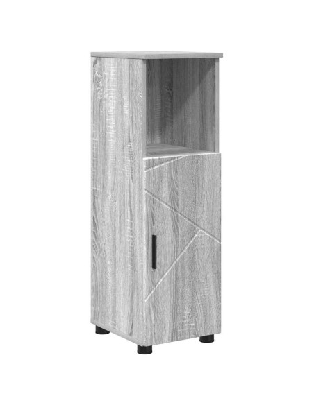 Set di mobili per il bagno 5 pcs Grigio sonoma 30 x 35 x 192 cm