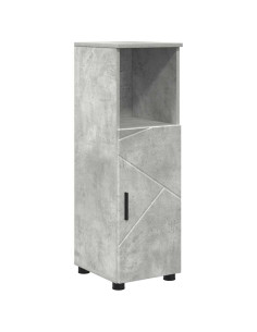 Set di mobili per il bagno con cassetto 5 pcs Grigio cemento