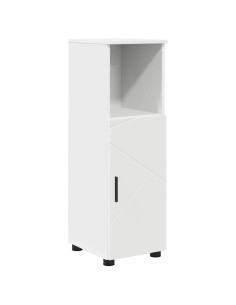 Set di mobili per il bagno con cassetto con porta 5 pcs Bianco