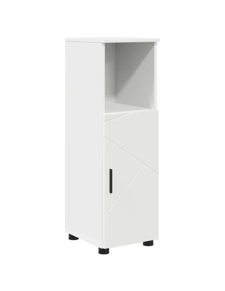 Set di mobili per il bagno con cassetto con porta 5 pcs Bianco
