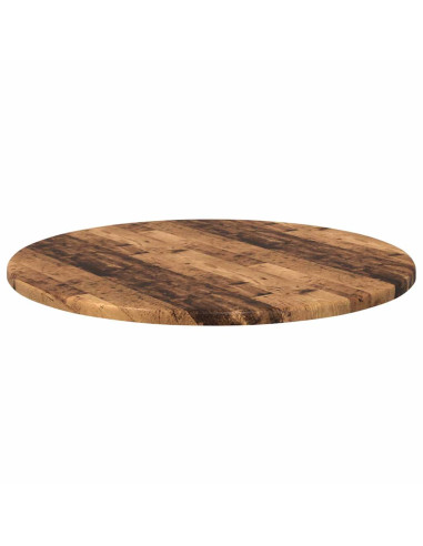 Piano del tavolo Legno vecchio Ø 50 x 1,5 cm Legno multistrato