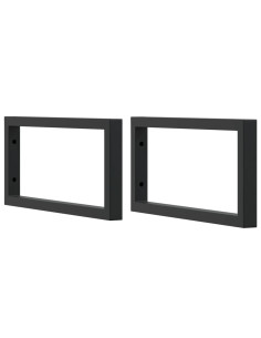 Ripiano a Parete per Lavabo in Acciaio e Massello di Acacia